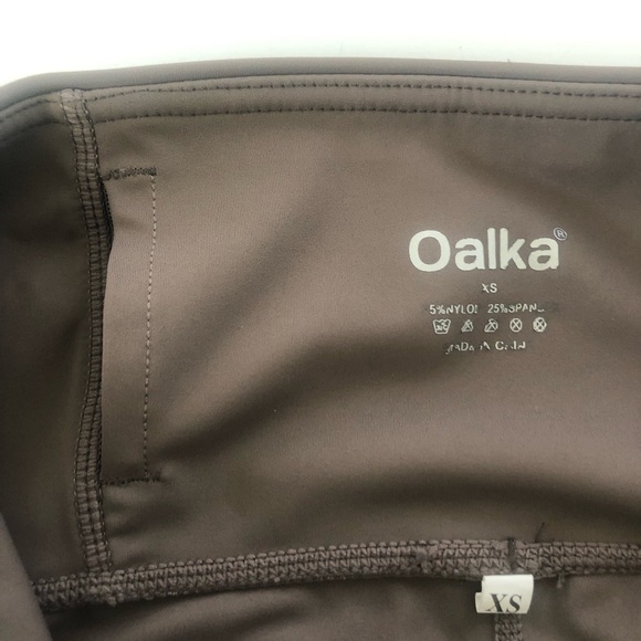 OALKA High Waist Side Pocket croppedLeggings XS - Picture 5 of 7